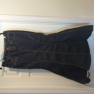 Bisou Bisou denim mermaid skirt